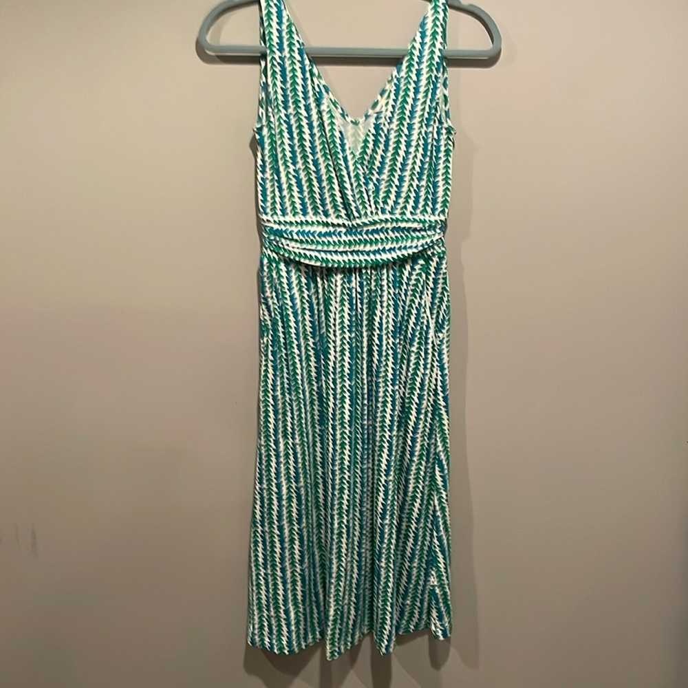 Boden Effie Stretch V Neck dress
